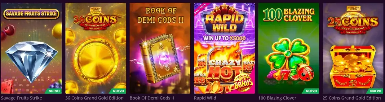 Malina Casino Games